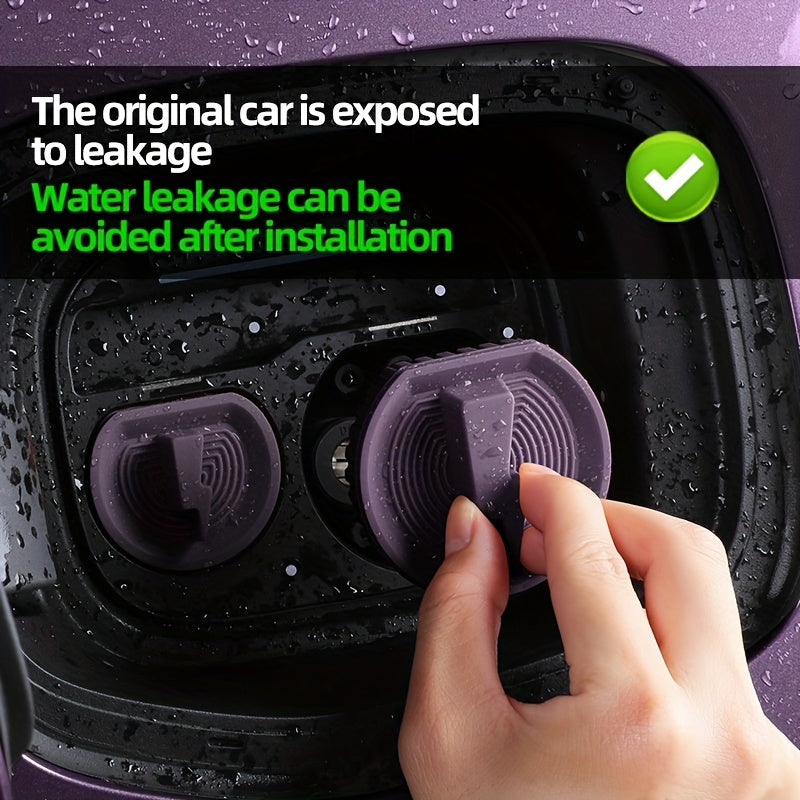 Universal Electric Vehicle Charging Port Cover Waterproof Dustproof Silicone