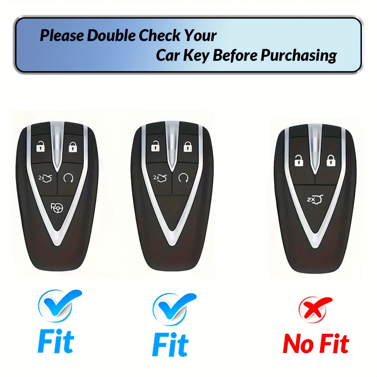 Universal TPU Key Fob Cover Black and Gold Durable Waterproof Car Key Protector