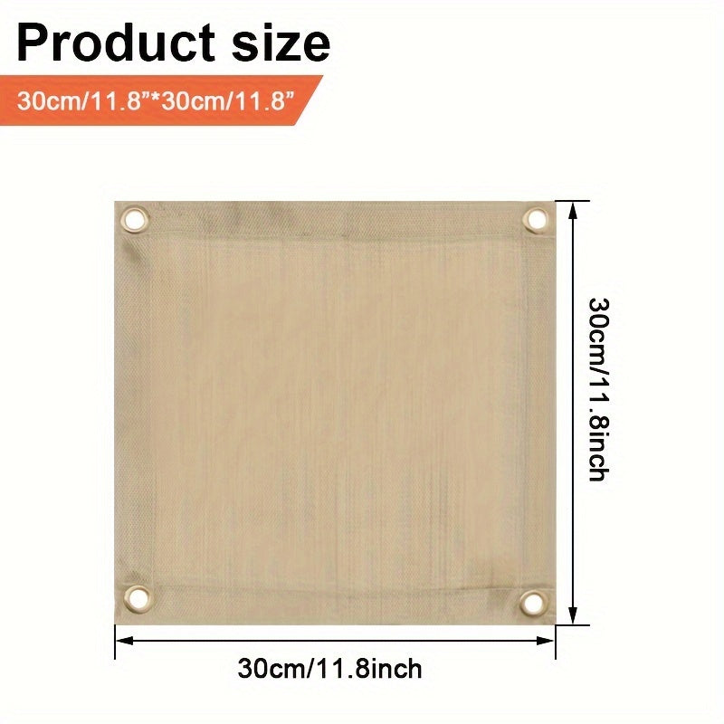 Flame Retardant BBQ Mat Portable Insulated Reusable for Camping and Outdoor Grilling