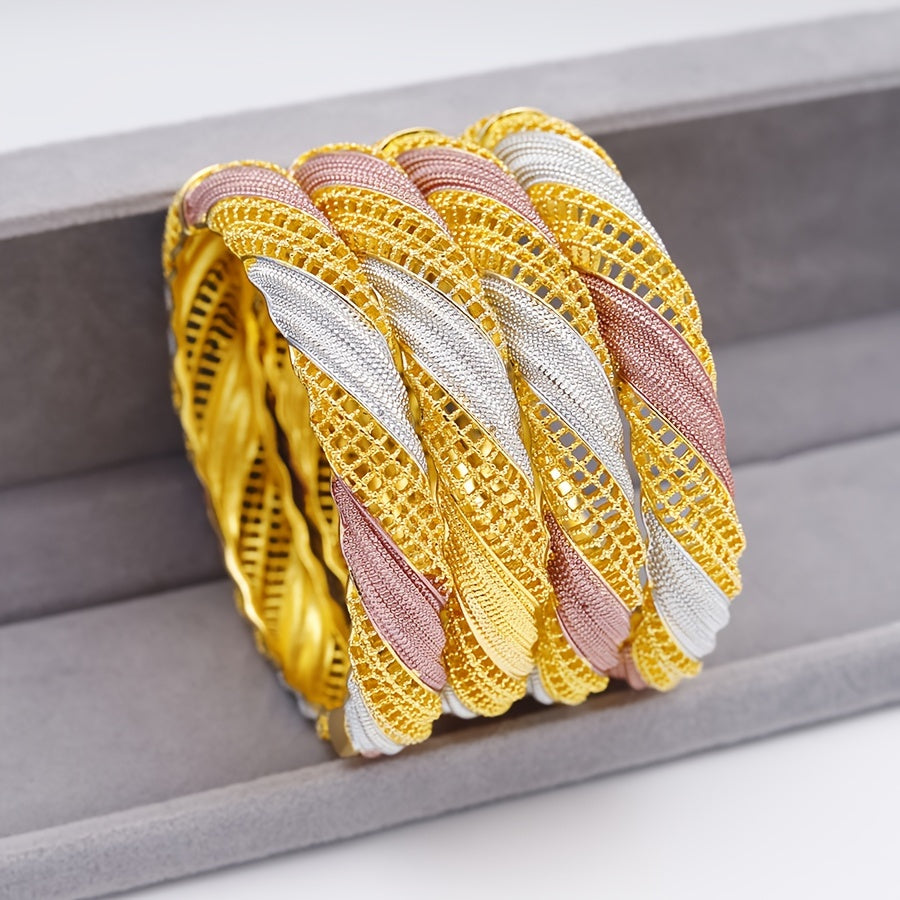 Set of 4 Women's Multicolor Bracelet Jewelry for Weddings and Gifts