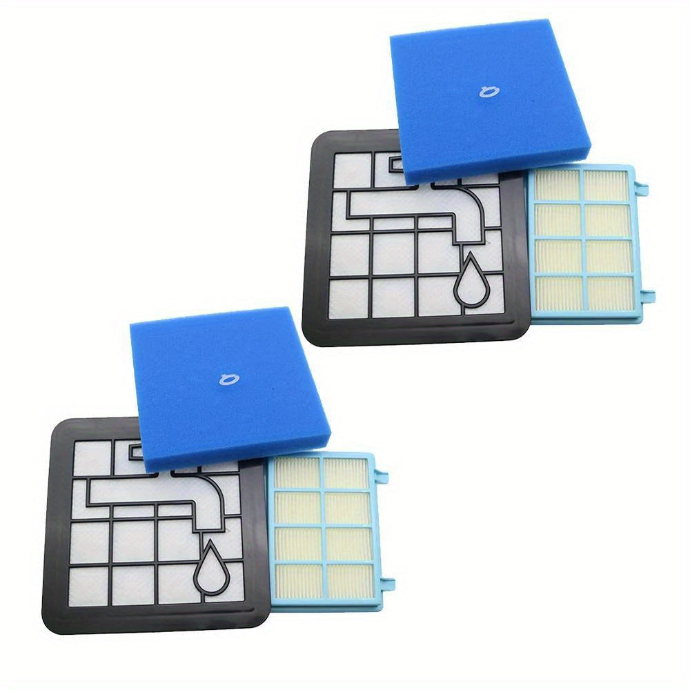 Power Pro Compact changyutgich HEPA filtrlari FC9331/09, FC9332/09, FC8010/01 modellari bilan mos keladi, polyester materialidan tayyorlangan, batareya talab qilinmaydi, almashtirish qismlari.