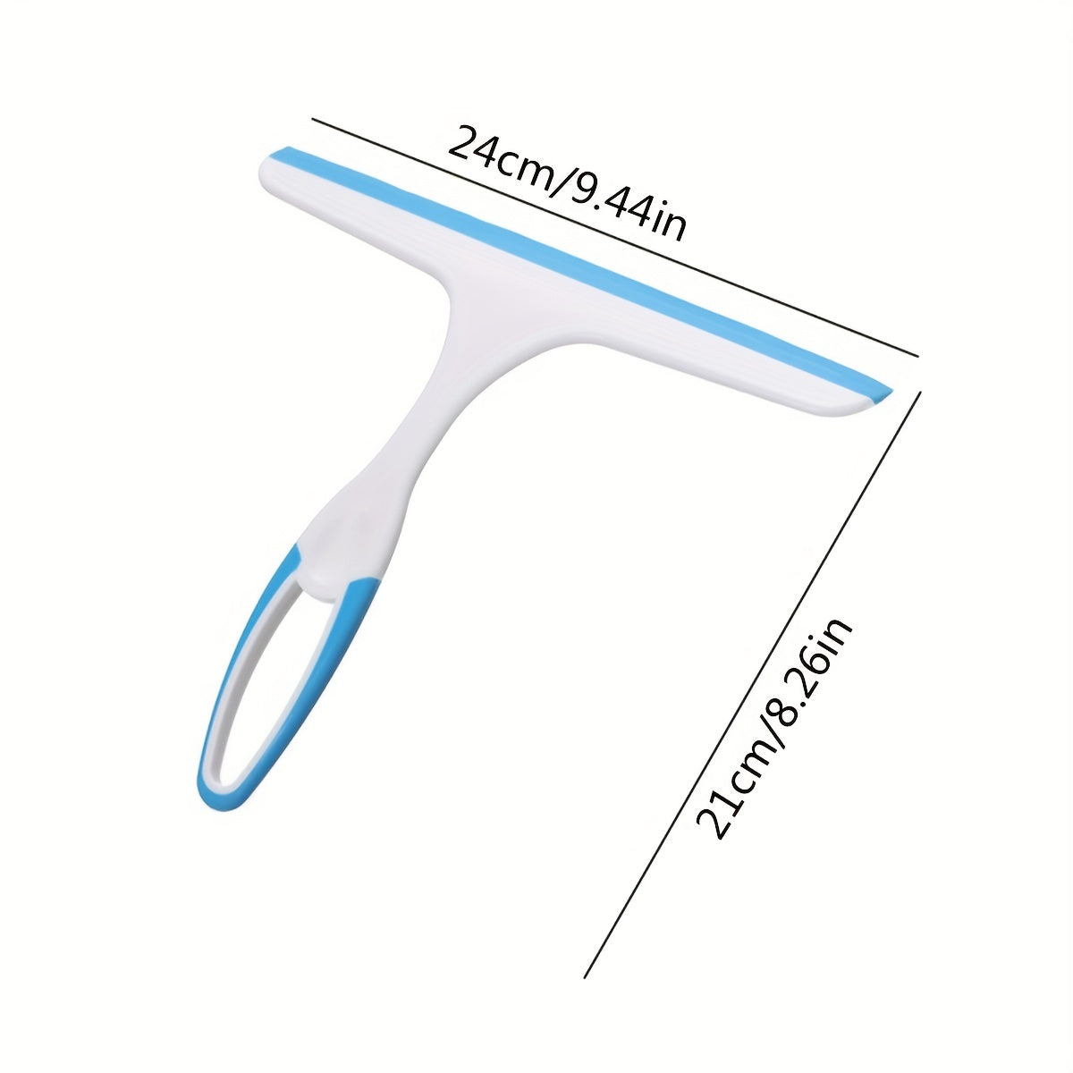 Raspador de vidrio de mano para ducha, ventanas, baño y limpieza de coches