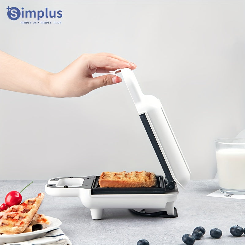 Premium Waffle Maker Non-Stick Surface Auto Shut-Off Kitchen Appliance