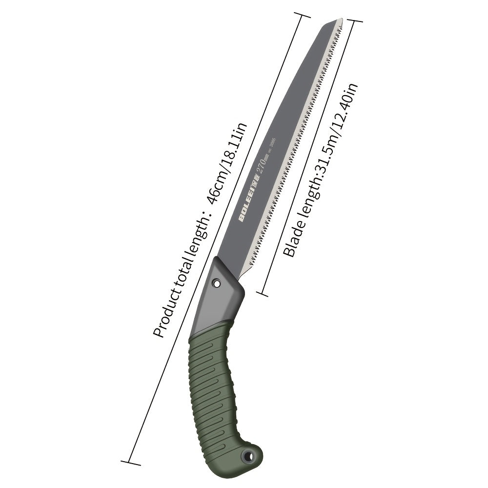 Стальная ручная пила с защитным чехлом, антикоррозийная, износостойкая для деревообработки