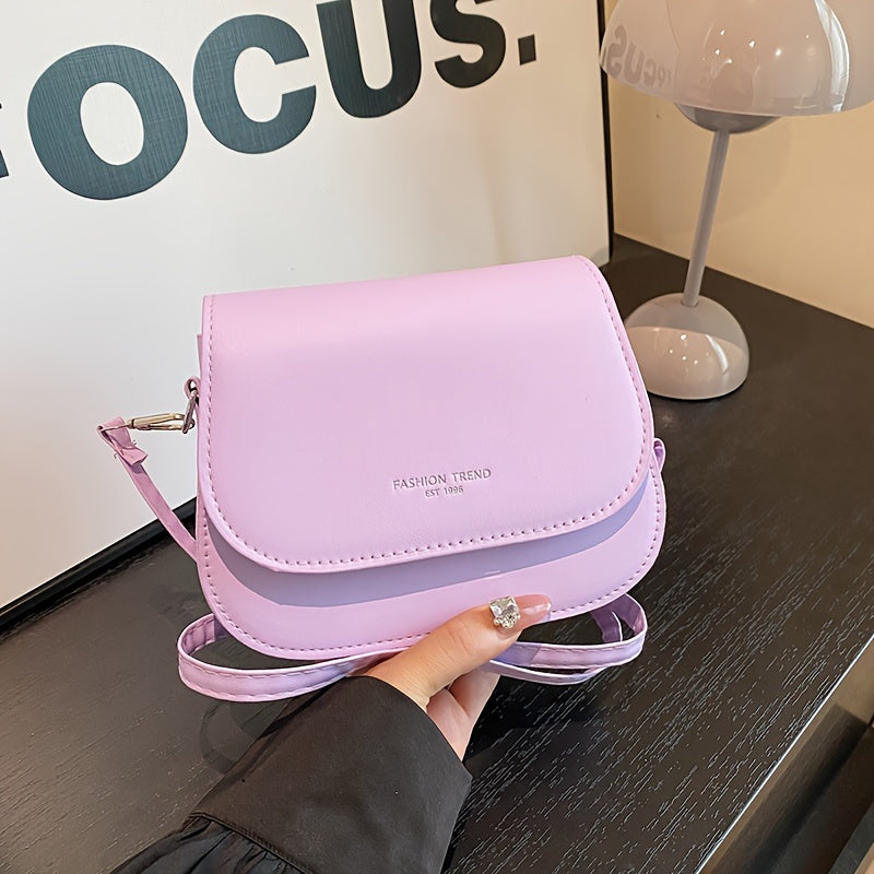 Мини-сумка-почтовик с регулируемым ремнем и квадратным отверстием