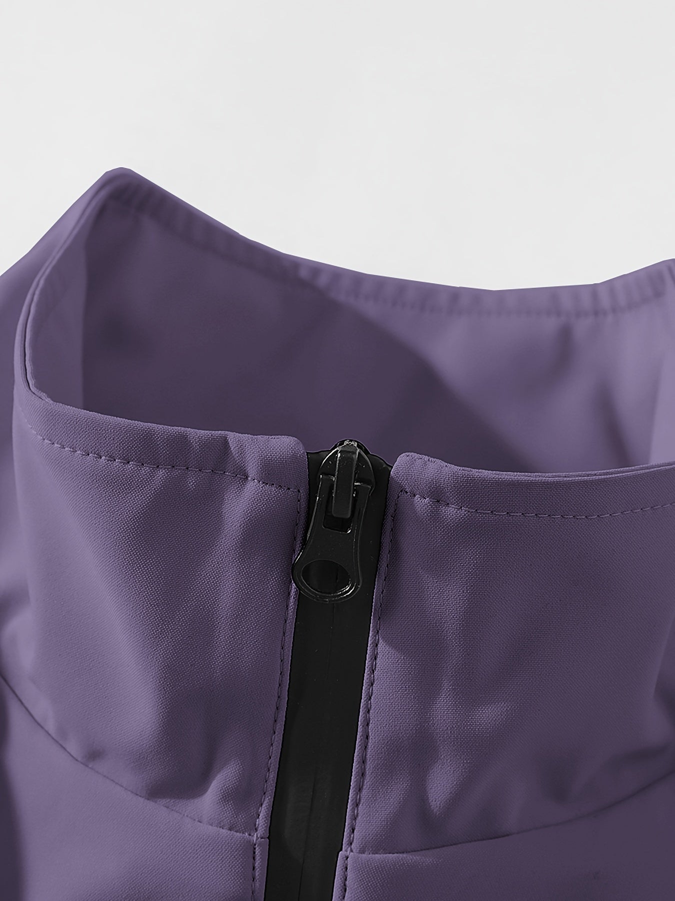 Men's Casual 2-Piece Outfit Zip Jacket and Drawstring Pants Polyester Spring Fall