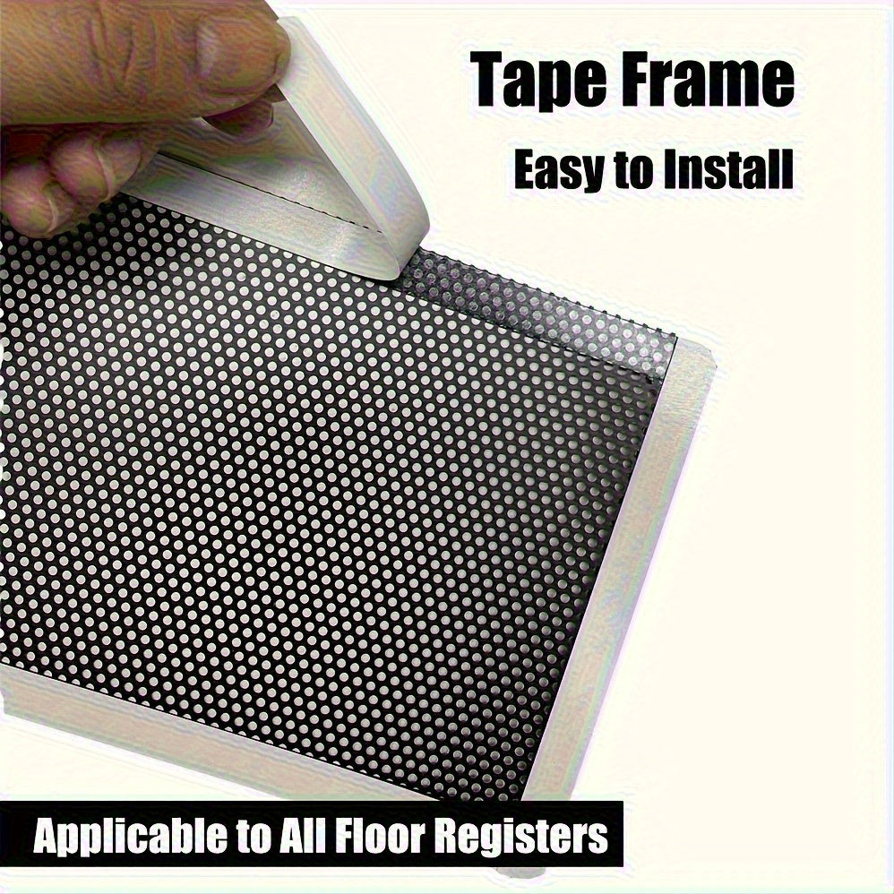 2 dona hasharotlarga qarshi qopqoq uchun pol registri tutqichlari, tozalash uchun uy ventilatsiya qopqog'i tarmog'i filtri