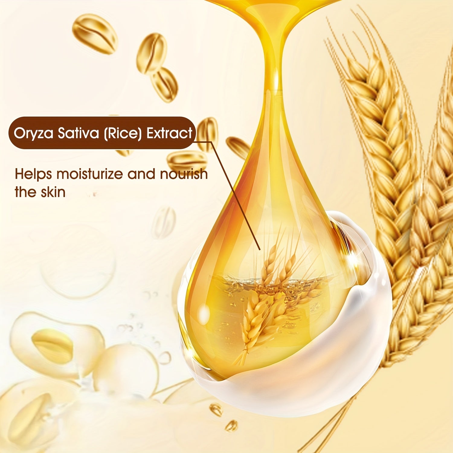 Крем для лица с рисом и коллагеном против старения увлажняет кожу, подтягивает её, уменьшает мелкие морщины и способствует более молодому виду.