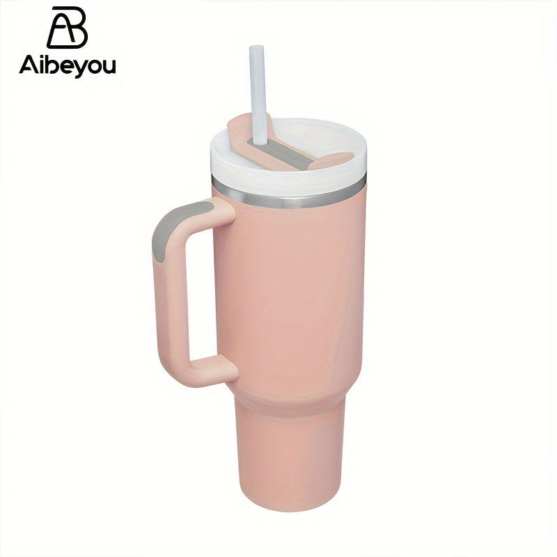 Insulated Stainless Steel Travel Mug 30oz Double-Layer Leak-Proof Hot Cold