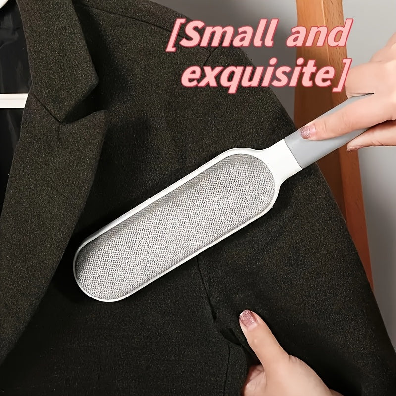 Qulay Soch Olish Cho'tkasi - Ekologik toza, Qo'l bilan ushlanadigan Statik Chang Olish Vositasi Kiyim, Yumshoq mebel, Uy jihozlari va Gilamlar uchun - Mustahkam Plastik Qurilish, Quvvat talab qilmaydi, Hayvon Sochlarini Olish uchun Ideal