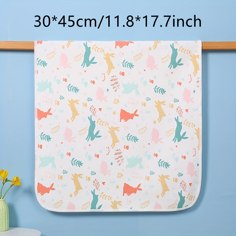 Suv o'tkazmaydigan pampers o'zgartirish padlari, multfilm naqshli, yuvilishi mumkin bo'lgan potty tayyorlash mato. Qayta ishlatiladigan matras, Rojdestvo, Halloween, Thanksgiving, Yangi yil va Sevgi kuni sovg'alari uchun ideal.