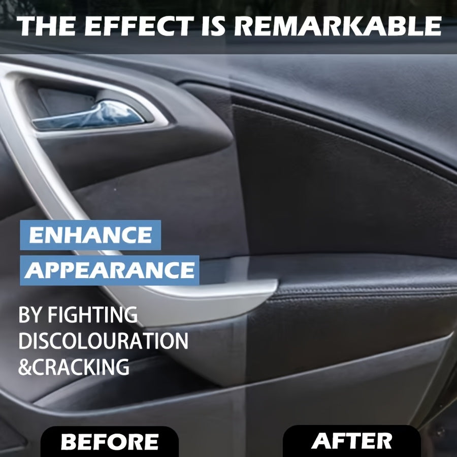 Воск для ухода за салоном автомобиля, восстановление кожи и пластика, 160 г