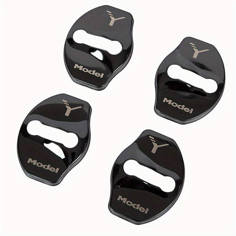 Decorative Protective Door Lock Stickers Rust-Prevent Cover for Car