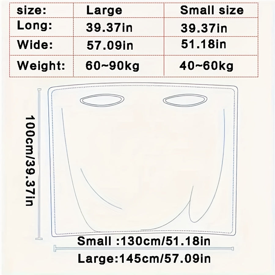 Large Adult Bath Towel Soft Absorbent Water-Absorbing Hairless Skirt