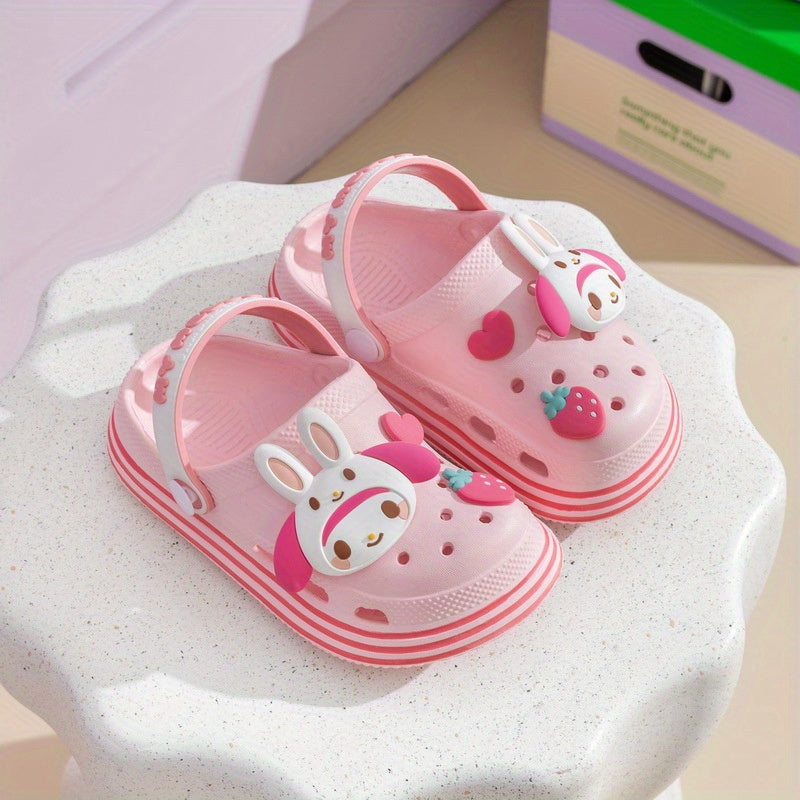Women's Beach Shoes Slip-Resistant Thick Sole Cute Dog Style