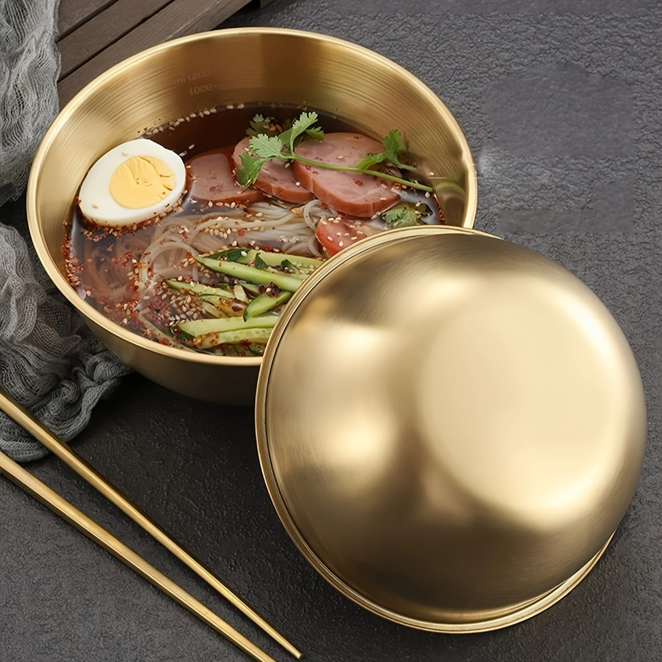 Stainless Steel Mixing Bowl 3 Quart Food Storage Salad Prep Kitchen Accessory