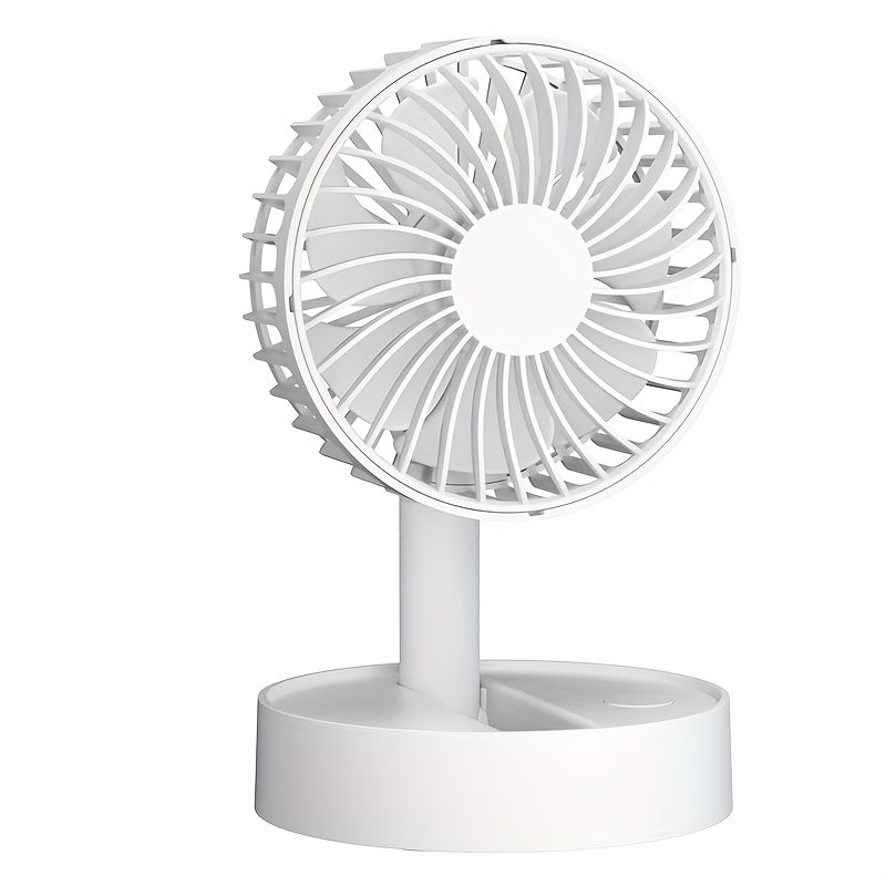 Portable Mini USB Fan, Foldable Handheld, Quiet, for Home and Office