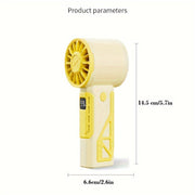 USB Rechargeable Portable Fan with 100-Speed High Wind Indoor Outdoor Use