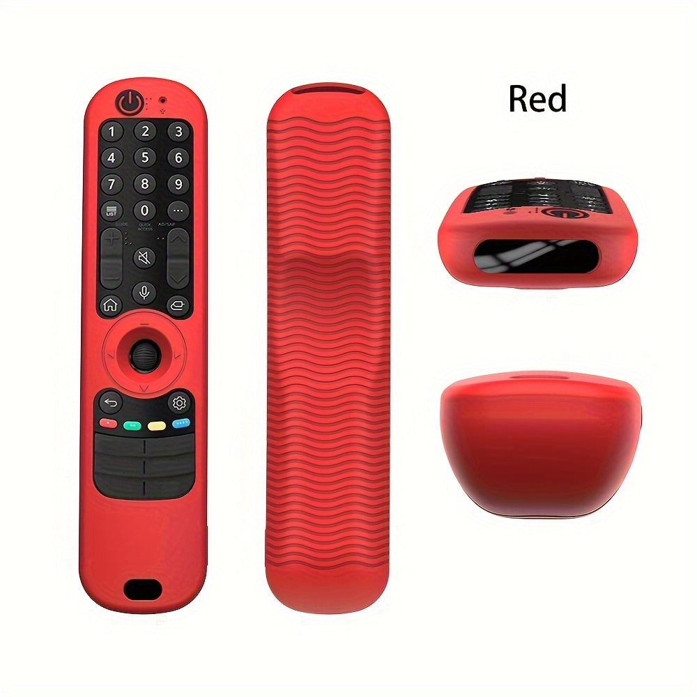 Shockproof Silicone Cover for LG Remote Control Non-Slip Grip No Battery Needed