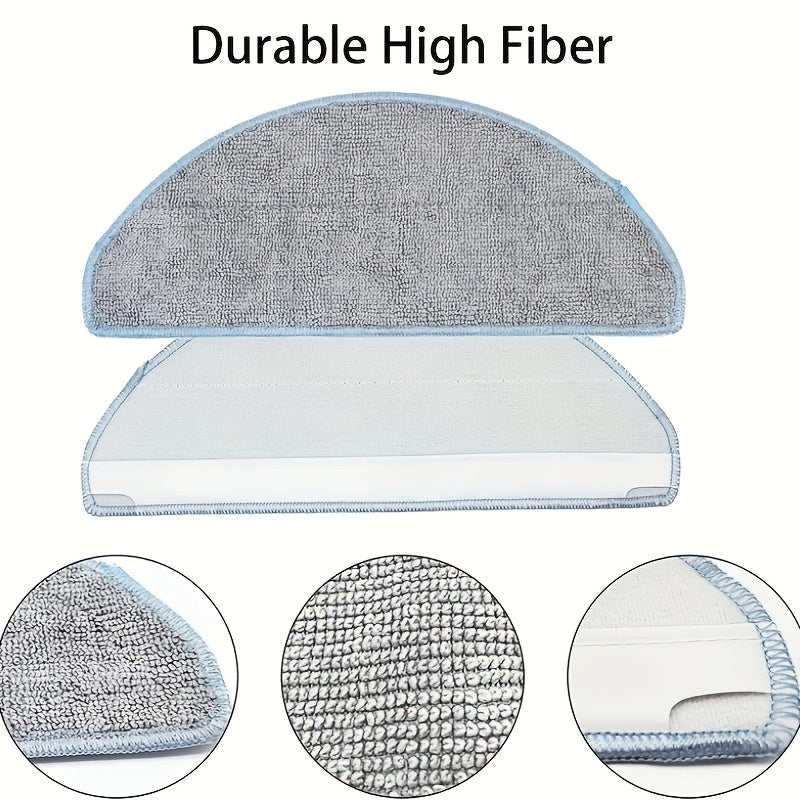 Washable Reusable Polyester Fiber Mop Pads for Robot Vacuum Compatible with Roomba Combo Models Y0110 Y0140 Y0112 Q0120
