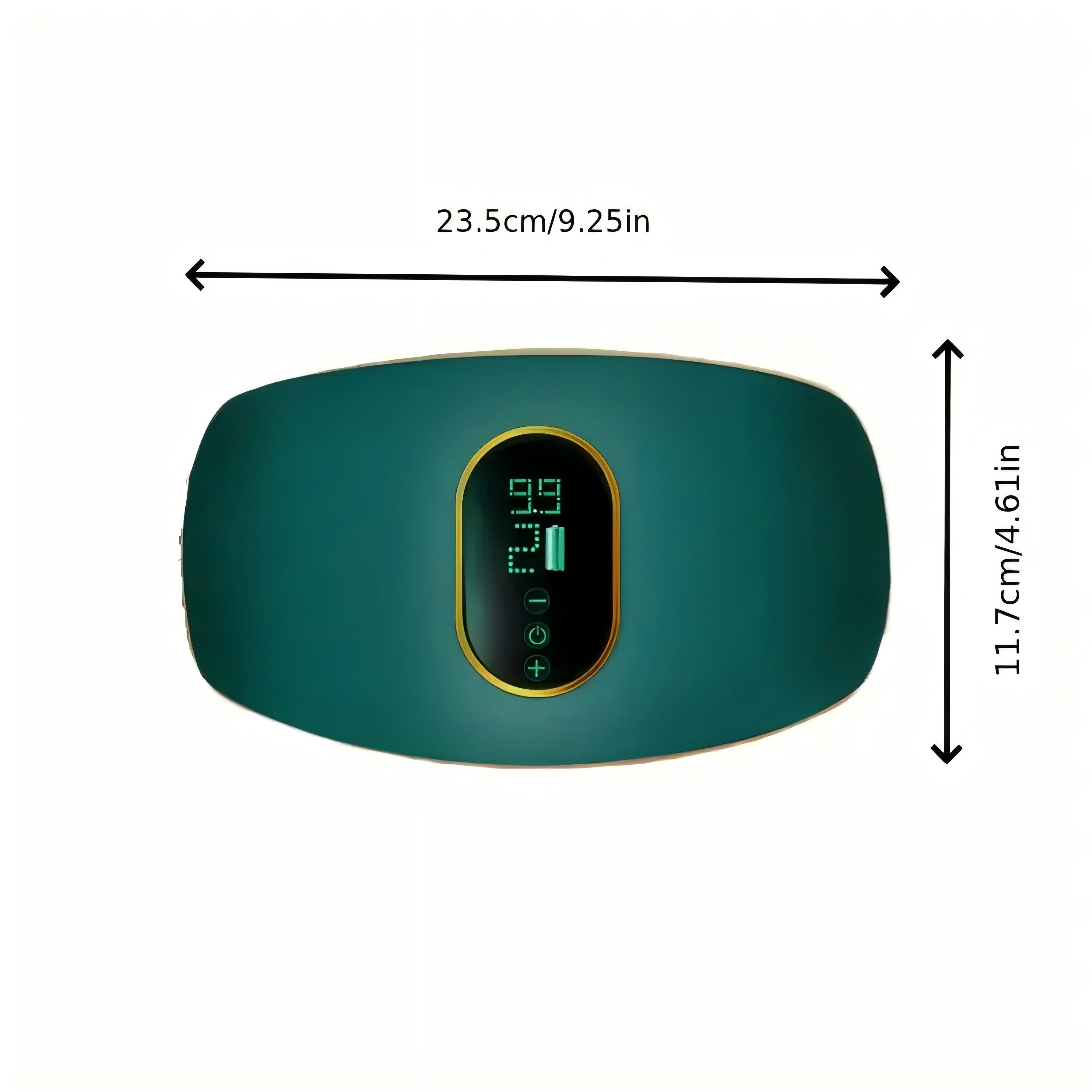 Li-ion polimer batareyali, USB orqali zaryadlanadigan, uyda, ofisda, ochiq havoda sport uchun va juftliklar uchun sovg'a sifatida mos keladigan qayta zaryadlanadigan qorin massaj kamar.
