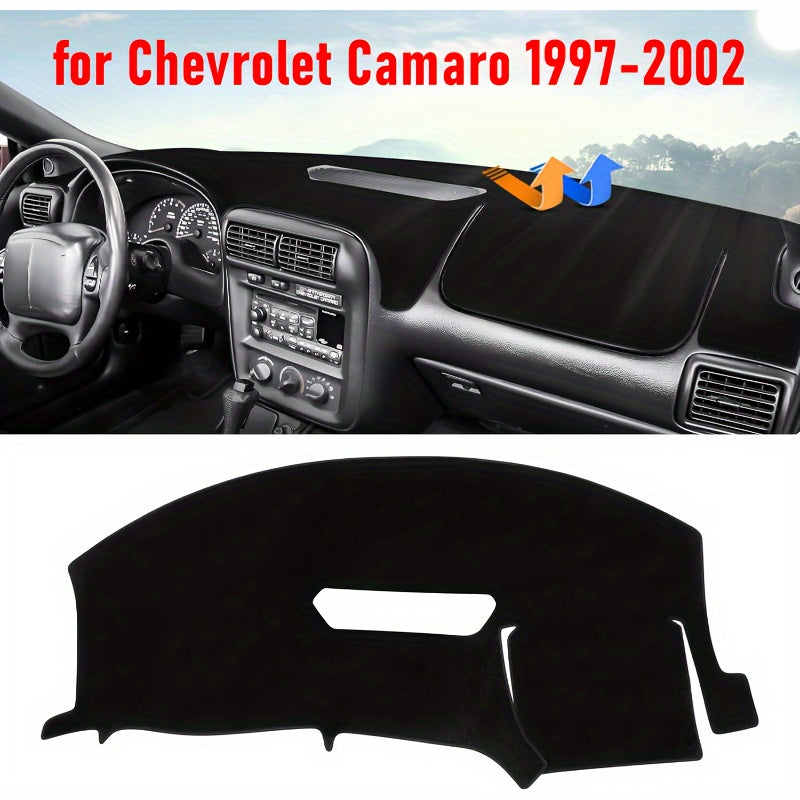 Dashboard Cover Mat for Car Interior Velvet Sunshade UV Protection
