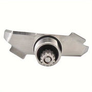 Set of 2 Stainless Steel Blender Attachments Ice Crusher Blade and Silicone Spatula