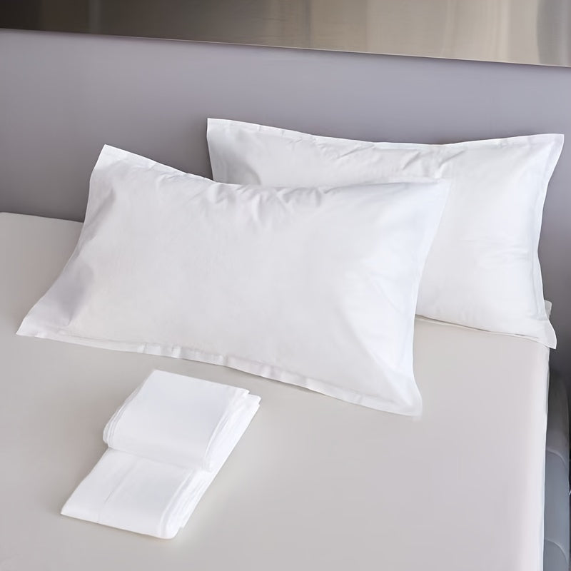 Disposable Thickened Pillowcases 10/20 Pack Non-woven Breathable Travel Dirt Isolation