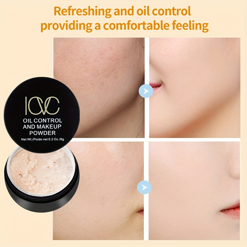 Ayollar uchun erkin kukun, yog'ni nazorat qilish, yorqinlik, yengil qamrov, barcha teri turlari uchun mos