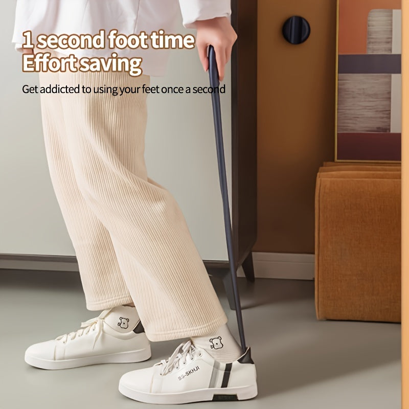 Длинная магнитная обувная лопатка из нейлона для крепления на стену, легкая для захвата, для пожилых и детей