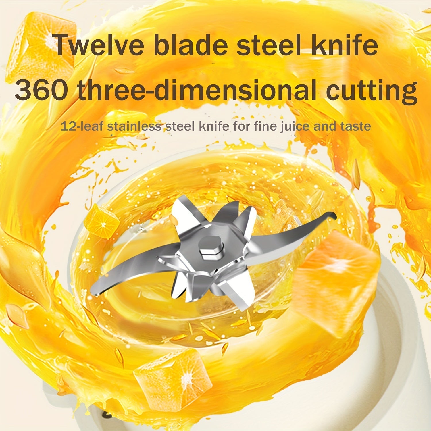 Compact USB Rechargeable Electric Juicer for Smoothies Travel Blender Cup