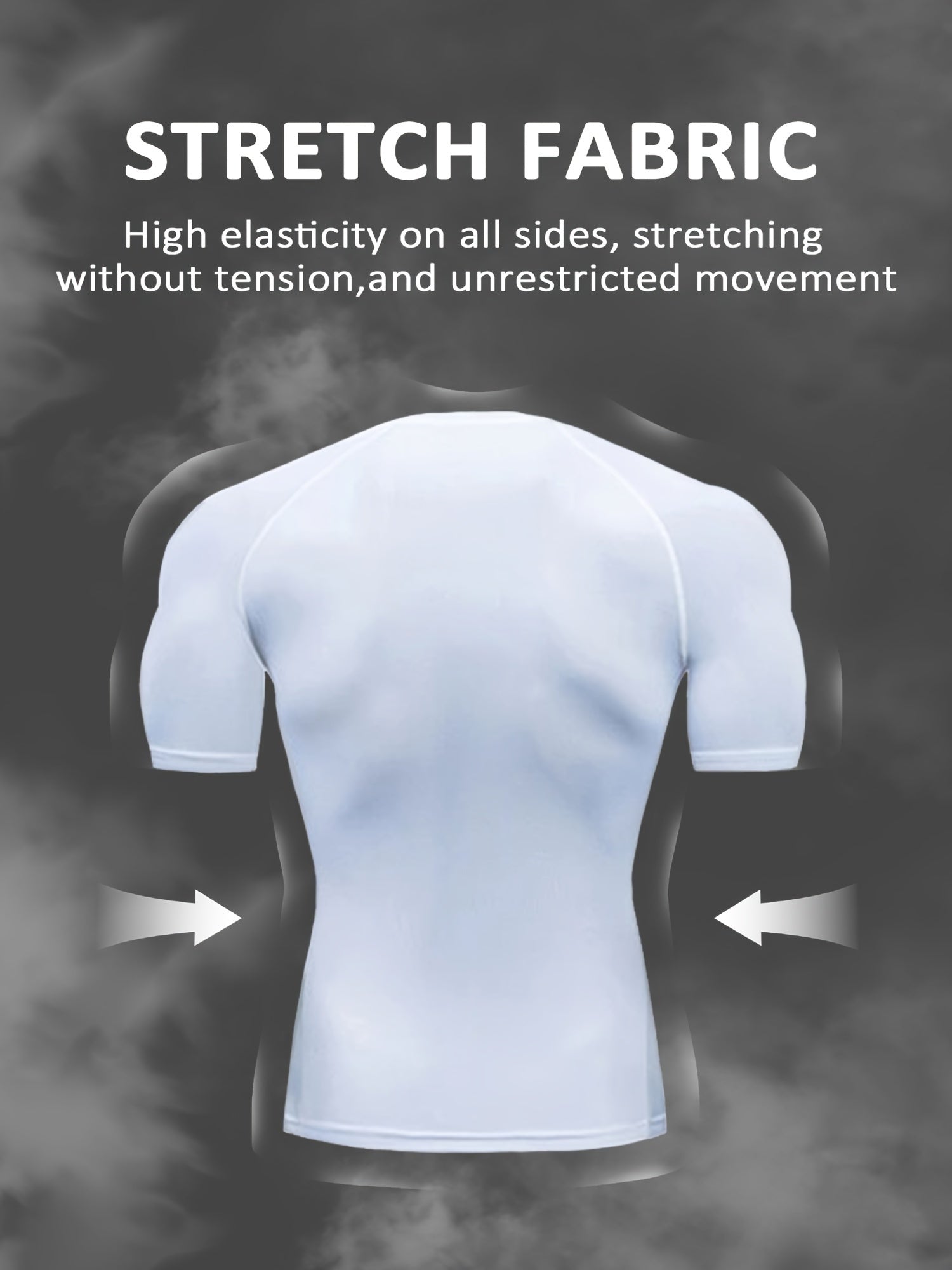 Men's Casual Sports Suit with Quick-Dry Short Sleeve and Spider Print Shorts