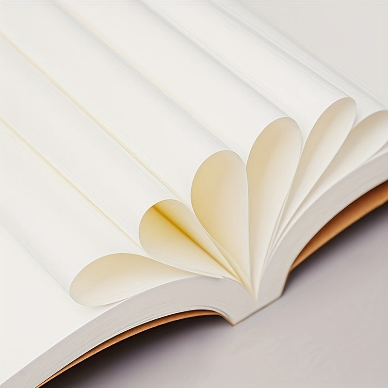 200 sahifali bo'sh daftar, yumshoq muqova, chiziqli skretchbook, chizish va loyihalash uchun