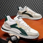 Men's Low-Top Skate Shoes Casual Durable Canvas Leather Sole