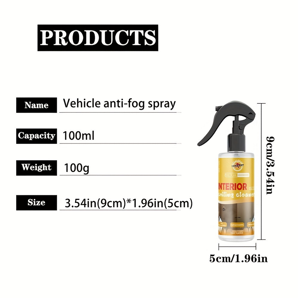 Multi-Purpose Car Interior Cleaner Spray for Fabric and Surfaces