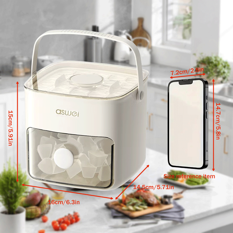 Portable Ice Maker Large Capacity for Home and Travel