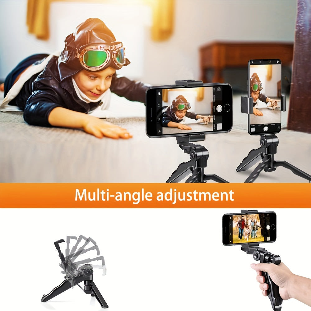 360° Rotating Mobile Phone Tripod Camera Holder for Indoor Outdoor Photography