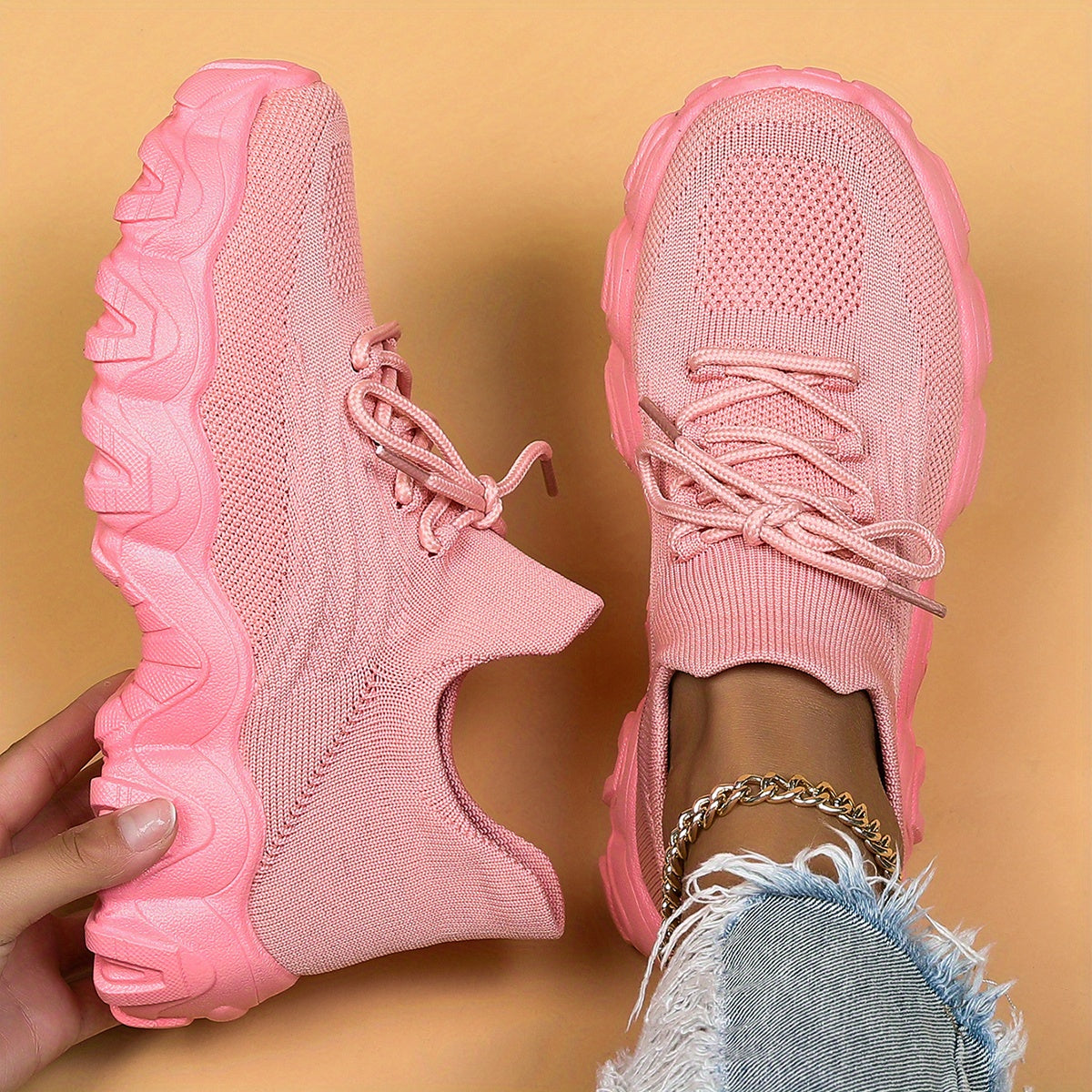 Women's Casual Sneakers Low Top Slip-On Shoes Non-Slip Rubber Sole