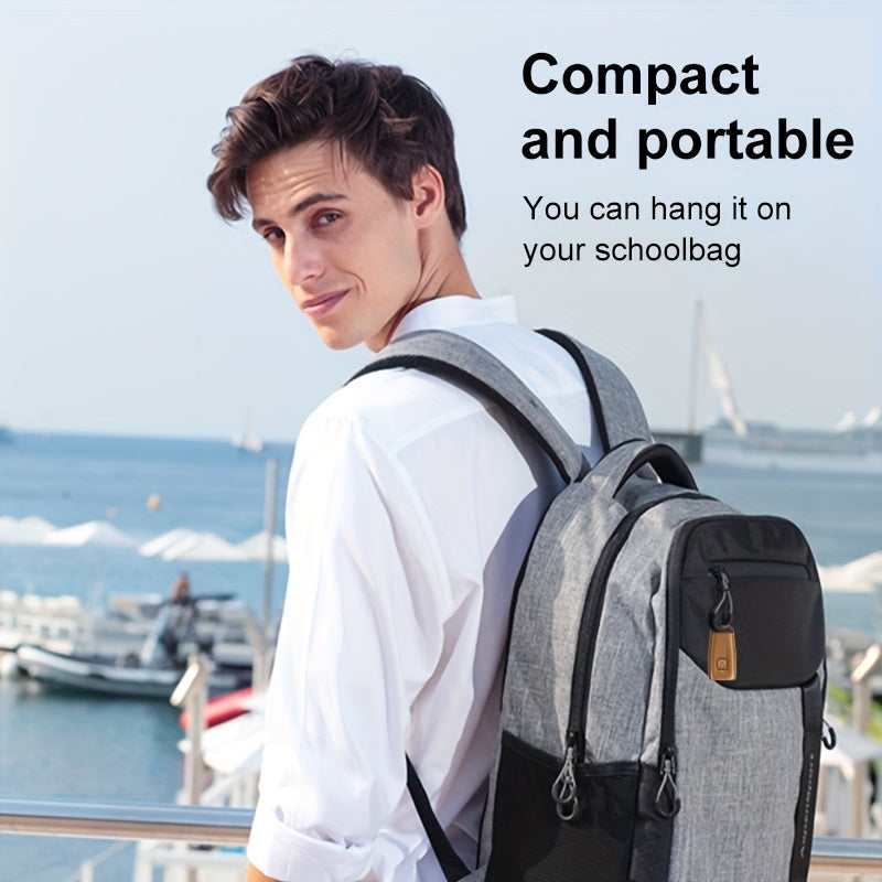 Portable Dog Bark Deterrent Device with LED Light USB Rechargeable Indoor Outdoor Anti-Barking Trainer