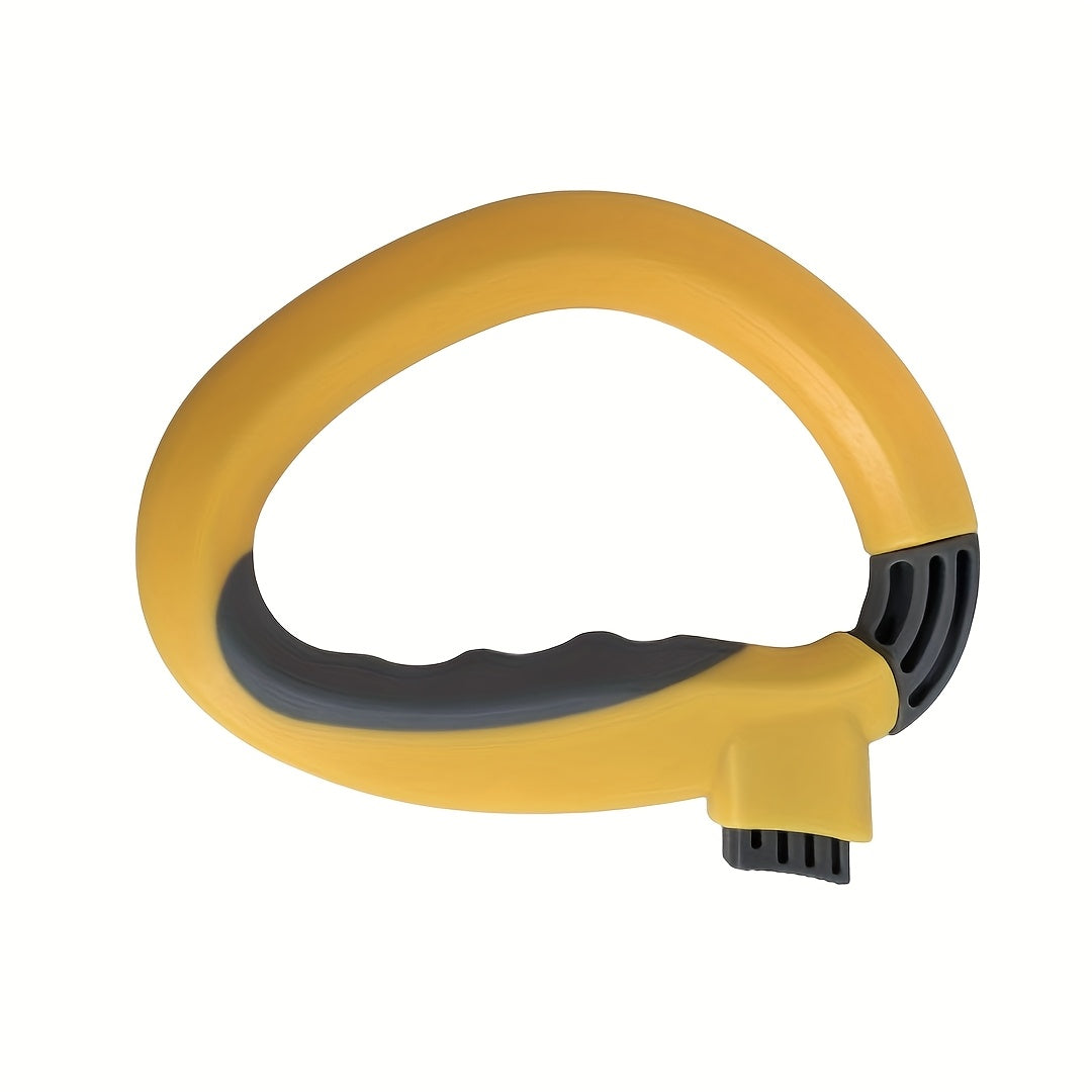 Porta bolsas de supermercado de bloqueo automático con una sola mano, agarre ajustable y diseño ergonómico