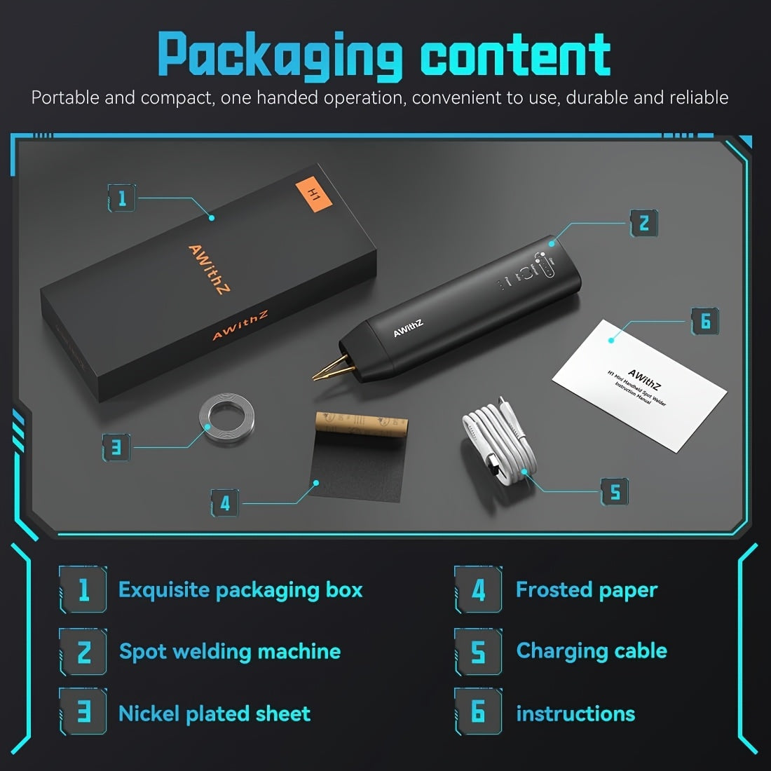 11 ta sozlanadigan darajaga ega qayta zaryadlanadigan qo'l bilan ishlov beruvchi nuqta payvandlovchi, DIY 18650 batareyalari va elektron loyihalar uchun ideal. Avtomatik va qo'lda rejimlar uchun mos, elektronika uchun mukammal.