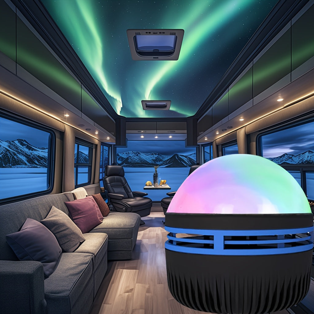 Starry Sky LED Projector for Bedroom Remote Control 8 Light Effects