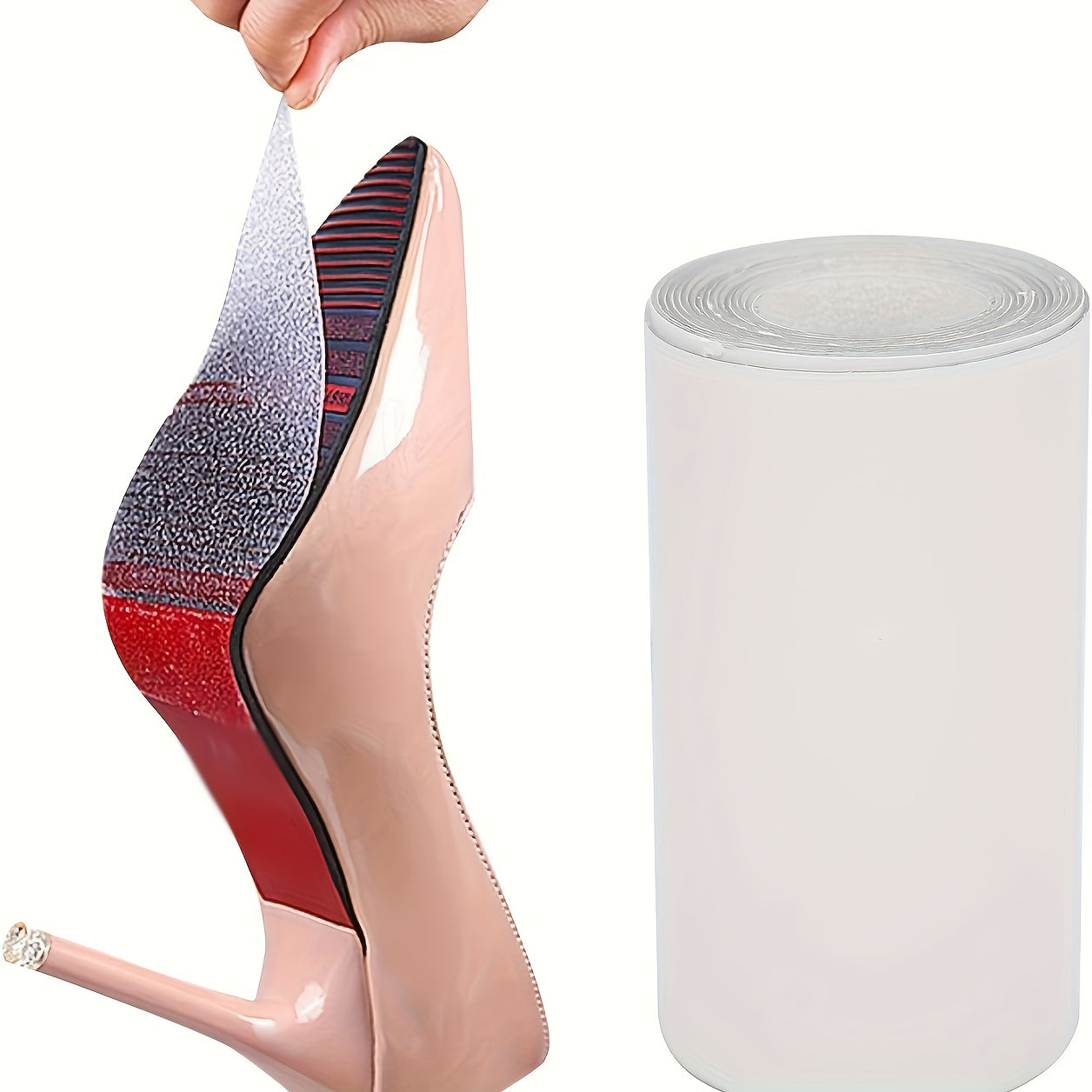 Women's Anti-Slip Shoe Sole Pads Noise Reduction Wear-Resistant Stickers