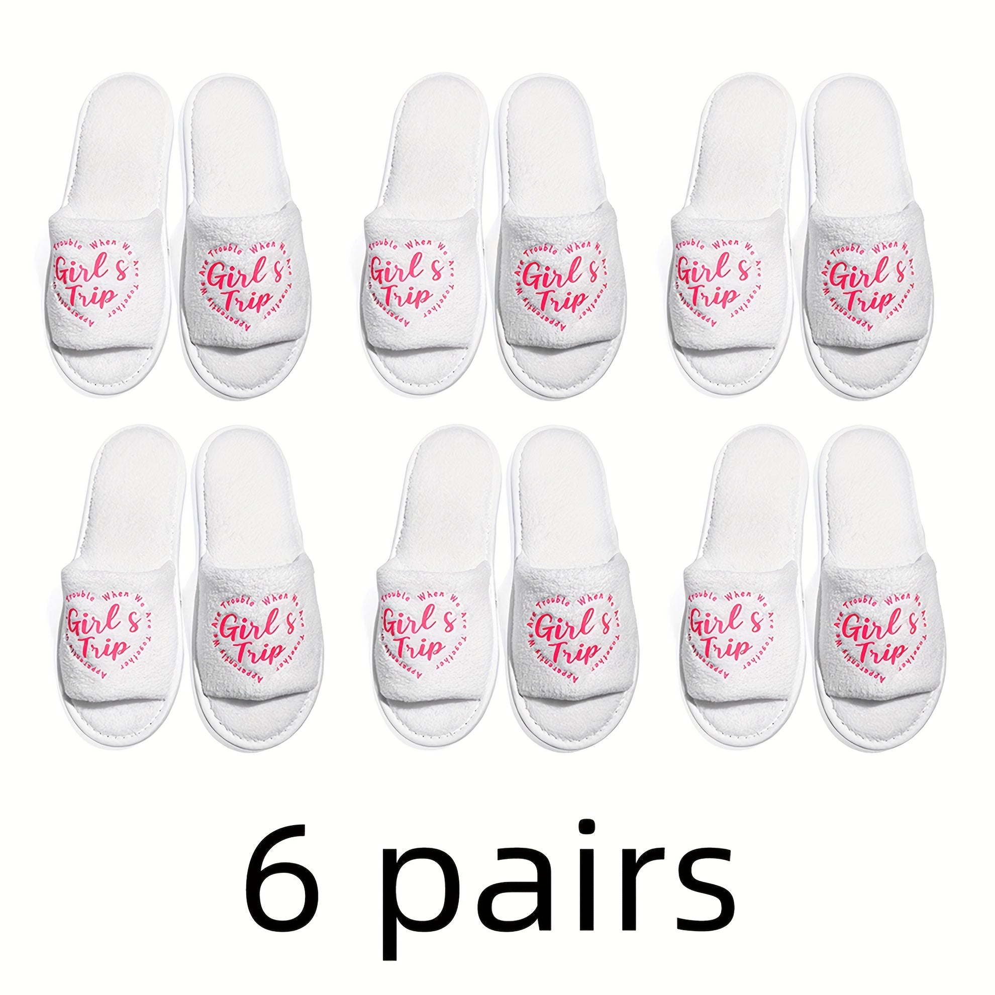 Women's Printed Slippers Lightweight Open Toe Slides Indoor Home Shoes