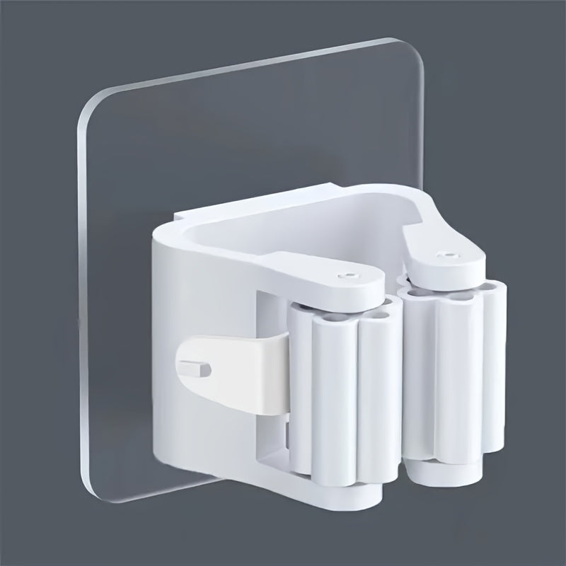 Vanna xonasi va yotoqxona uchun devorga o'rnatiladigan mop tashkilotchisi saqlash rack