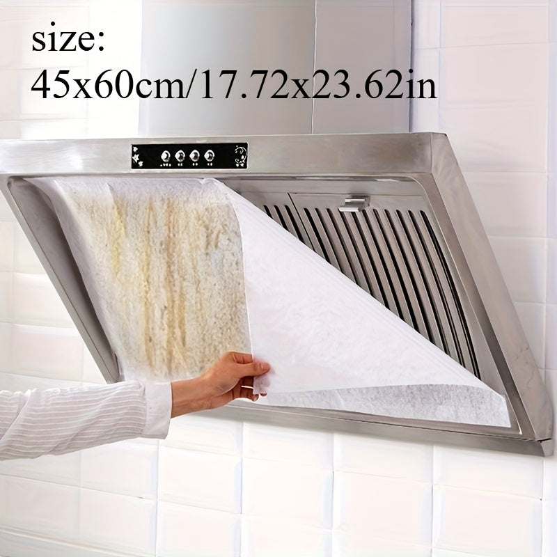 Range Hood Grease Absorbing Filter: Yuqori haroratga chidamli, bir martalik foydalaniladigan, yopishqoq emas, universal moslik, oson o'rnatiladi, yopishmaydigan.