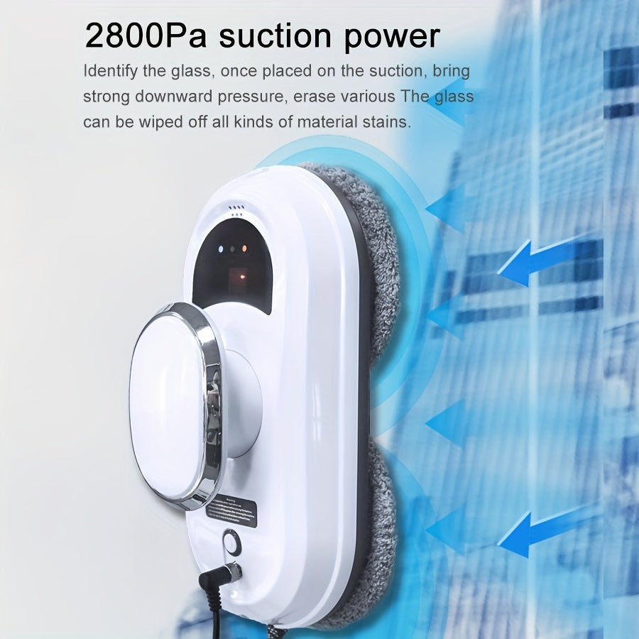 Silent Smart Window Cleaning Robot with Remote Control and Rechargeable Lithium Battery