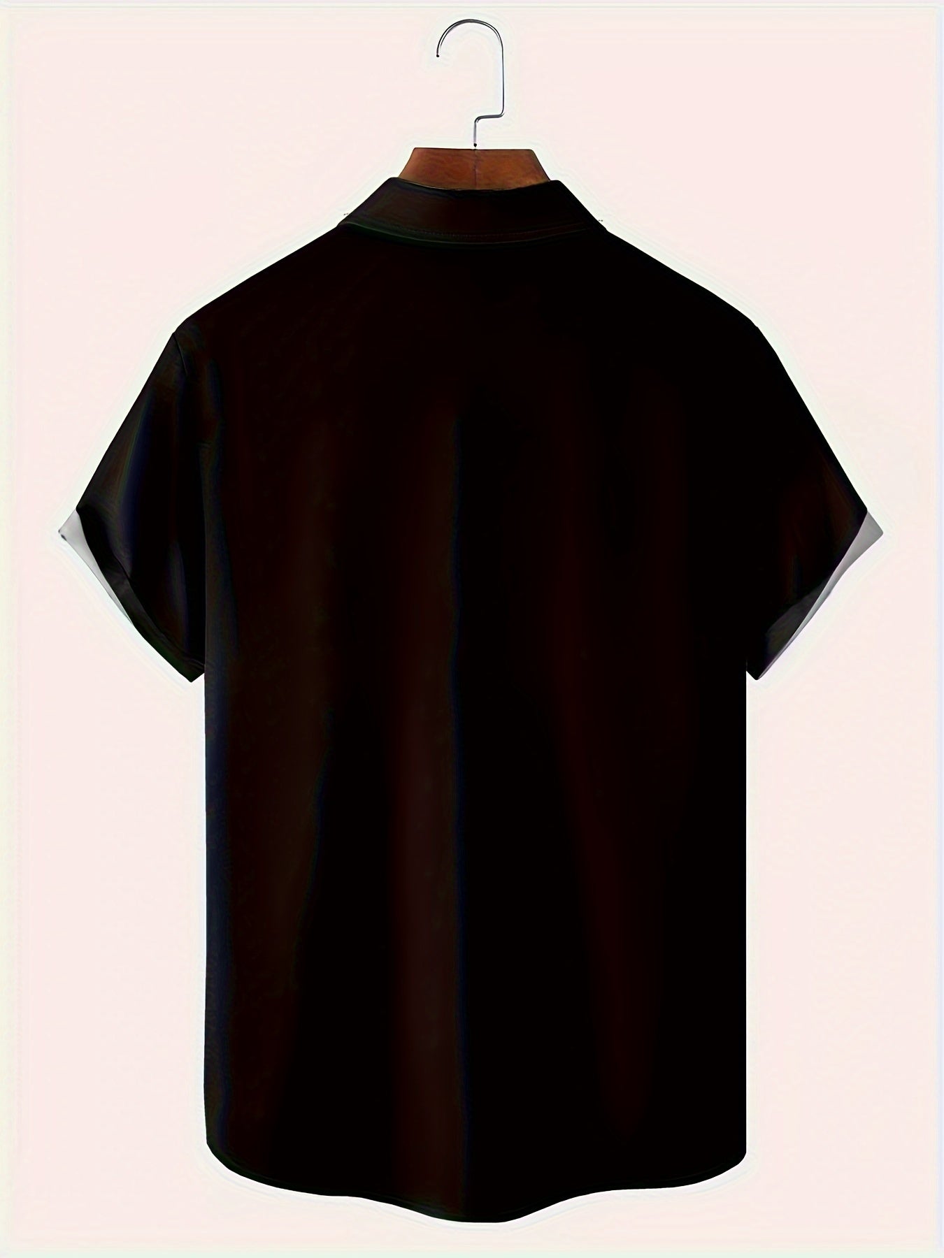 Мужская винтажная рубашка с цветными блоками и полосками, с тканым материалом и карманами на пуговицах