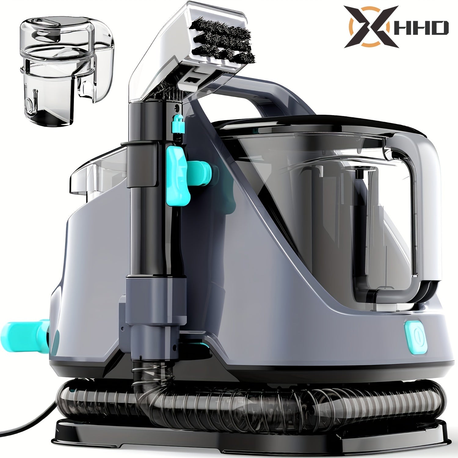 Kuchli uy hayvonlari dog'larini olib tashlovchi gilam tozalagich, ko'p funksiyali asboblar va Evropa ulagichi bilan uyda foydalanish uchun.