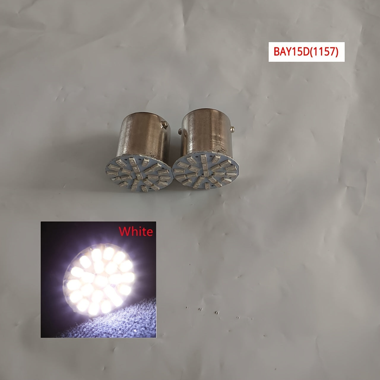 2 Pack 12V 24V LED Turn Signal Bulbs Automotive Brake Parking Reverse Lights